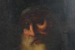 DIETRICH, Christian Wilhelm Ernst (entourage de) "Portrait de vieil homme",...