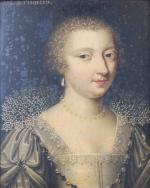DUCAYER, Jean (actif en France vers 1635). "Portrait d'une dame...