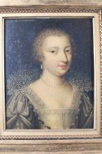 DUCAYER, Jean (actif en France vers 1635). "Portrait d'une dame...