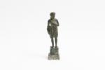 Figurine en bronze de Venus sortant du bain, dans le...
