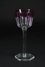 BACCARAT, modèle Harcourt - Suite de douze verres à vin...