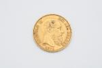 MONNAIE d'OR (1) : 1 x 20 francs belge 1874....