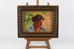 RONSIN, Jules (atelier de) (Chateaugiron 1867-Rennes 1937). "Portrait de Mme...