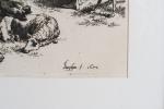 AMAND-DURAND, Charles (1831-1904). Cinq héliogravures d'après Nicolaes Berchem ou Berghem...