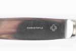 CHRISTOFLE - SERVICE de couteaux : douze grands et douze...