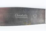 CHRISTOFLE - SERVICE de couteaux : douze grands et douze...