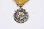 FRANCE Médaille de l'Expédition de Chine 1860, par Barre. Argent,...
