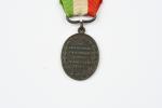 MEXIQUE Médaille commémorative de la bataille des Cumbres d'Acultzinco. Bronze,...