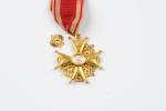 RUSSIE Ordre de Saint Stanislas. Croix de 3è classe. Or,...