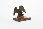 AIGLE dit "des Tuileries" en bronze à patine brune, les...