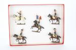 CBG MIGNOT - Hussards 5ème régiment 1808. 5 figurines. Boite...