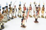 CBG - 27 figurines diverses dont Grenadiers de la Garde...
