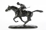 ROCHARD, Irénée (1906-1984) « En course » (cheval Jupiter). Bronze...