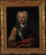 ECOLE FRANÇAISE du XVIIIème siècle, entourage de Jean-Baptiste OUDRY. "Portrait...