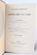 TROUSSEAU, A.
Clinique Médicale de l'Hôtel-Dieu de Paris. Paris : J.-B....
