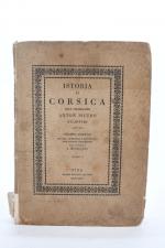 (CORSE). CAMBIAGI, Giovacchino. 
Istoria del regno di Corsica Tomo Primo...