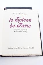 * BAUDELAIRE, Charles. 
Le Spleen de Paris. Lithographies originales de...