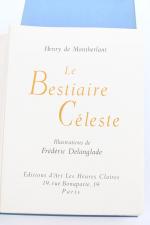 * MONTHERLANT, Henry de. 
Le bestiaire céleste. Illustrations de Frédéric...