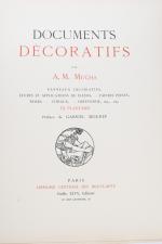 (ART NOUVEAU). MUCHA, A.M. 
Documents décoratifs. Panneaux décoratifs. - Etudes...