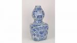 CHINE - Epoque JIAJING (1522-1566). Vase de forme double gourde