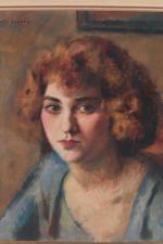 GUÉRIN, Charles François Prosper (1875-1939). Portrait de femme. Huile sur...