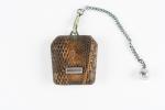 ETERNA - Montre de sac en acier, cadran carré ivoire...