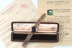 PATEK PHILIPPE
Boîtier 504476 1
Mouvement 822687
Montre bracelet Art Deco deux tons...