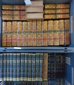 (LITTÉRATURE). 
Lot de 35 volumes dont Schilllers: Sämmtliche Werke, Stuttgart,...