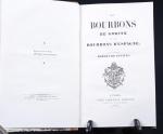 CUSTINE, Robert de. 
Les Bourbons de Goritz et les Bourbons...