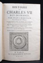 GODEFROY, Denys. 
Histoire de Charles VII, par Jean Chartier et...