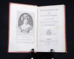 STAEL-HOLSTEIN, Mme de. 
De l'Allemagne. 
Paris: H. Nicolle, Librairie stéréotype,...