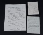 (MANUSCRITS). Correspondance manuscrite de Jean VEBER (1864-1928) avec Arsène AlLEXANDRE.
14...