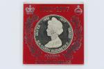 MEDAILLE "souvenir medal silver jubilee" Elizabeth II 1952-1977