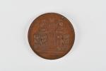 MEDAILLES (lot de six) en bronze dont exposition universelle 1889...