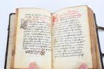(MANUSCRIT) RÉFORME DE FONTEVRAUD.
Ouvrage manuscrit sur vélin, datant vraisemblablement de...