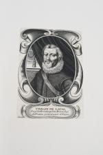 ISOLLE, Jacques, [pseud. André Bizouillier]. 
Les Illustres d'Anjou. 75 cuivres...