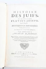 JOSEPH, Flavius. 
Histoire des Juifs, écrite par Flavius Joseph, Sous...