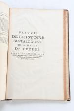 JUSTEL, Christophle. 
Histoire généalogique de la maison d'Auvergne, justifiée par...