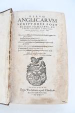[SAVILLE, Henri]. 
Rerum anglicarum scriptores post bedam praecipui, ex vetustissimis...