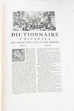 [CORNEILLE, Thomas]. 
Dictionnaire des Arts et Sciences. 
Paris: Coignard, 1694....
