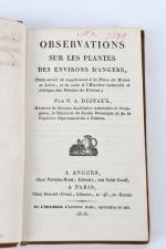 DESVAUX, N.A. 
Observations sur les plantes des environs d'Angers, Pour...