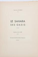 (ALGÉRIE). Ensemble de trois volumes dont: 1. LEHURAUX, Léon. 
Le...
