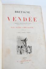 PITRE-CHEVALIER, [Pierre, Michel, François Chevalier dit]. 
Bretagne et Vendée. Histoire...