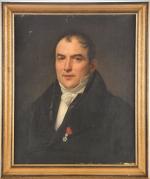 HERSENT, Louis (Paris 1777-1860) (attribué à). "Portrait présumé de Charles...