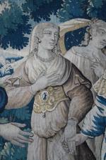 AUBUSSON, XVIIème siècle - Tapisserie à sujet de David et...