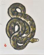 DELUERMOZ, Henri (1876-1943). "Le serpent" Monotype signé du monogramme de...