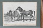 LALAISSE, Hippolyte (1812-1884). Suite de sept gravures en noir et...