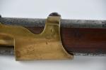 FUSIL d'Artillerie, modèle 1822. Canon rond, à pans au tonnerre,...