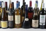 LOT (important) de 27 bouteilles de vin blanc dont Chablis,...
