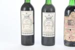 LOT de 5 bouteilles :
2 blles Saint Julien, Château Léoville...